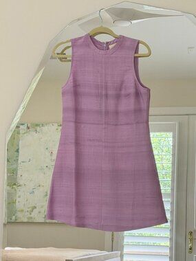 Julia Armory Nora Dresses Dupioni Silk, Lilac, Size Small